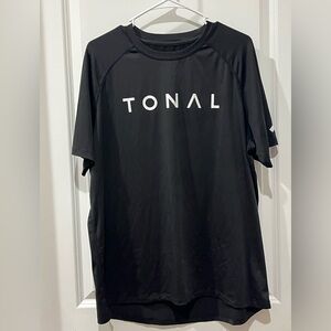 Tonal Black Performance Shirt Men’s XL